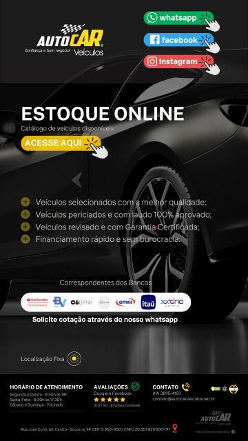 AutoCar Veículos Socorro-SP