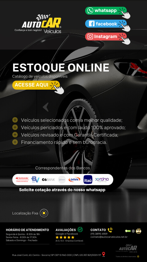 AutoCar Veículos Socorro-SP